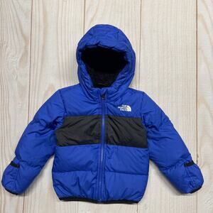 The North Face Infant 18-24M Faux Fur Lining 550 Down Jacket Puffer Hoodie